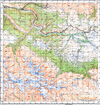 Топографические карты Генштаба России 1:100 000 1см.=1км. M-45-068