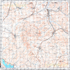 Топографические карты Генштаба России 1:100 000 1см.=1км. M-45-085