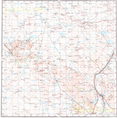 Топографические карты Генштаба России 1:200 000 1см.=2км. M-44-27