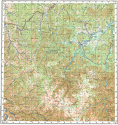 Топографические карты Генштаба России 1:200 000 1см.=2км. M-45-03