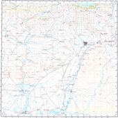 Топографические карты Генштаба России 1:200 000 1см.=2км. M-45-32