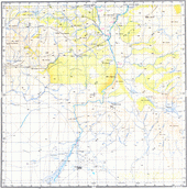 Топографические карты Генштаба России 1:200 000 1см.=2км. M-45-33