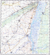 Топографические карты Генштаба России 1:200 000 1см.=2км. N-44-30