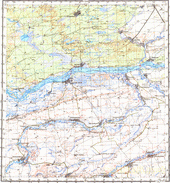 Топографические карты Генштаба России 1:200 000 1см.=2км. N-45-31