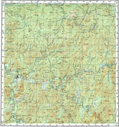 Топографические карты Генштаба России 1:200 000 1см.=2км. N-45-34