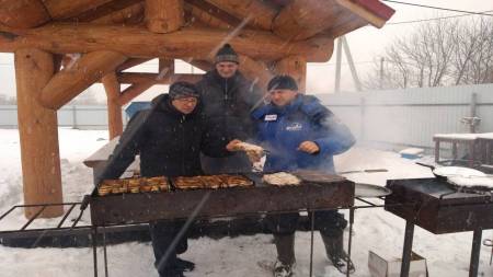 Беседка для гостей.