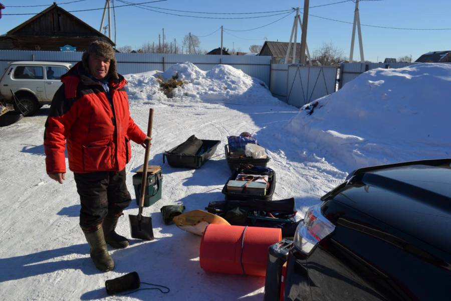 Прибыли на базу в Каргаполово.