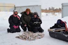 Рыбалка в ноябре на базе отдыха "Клевое место".